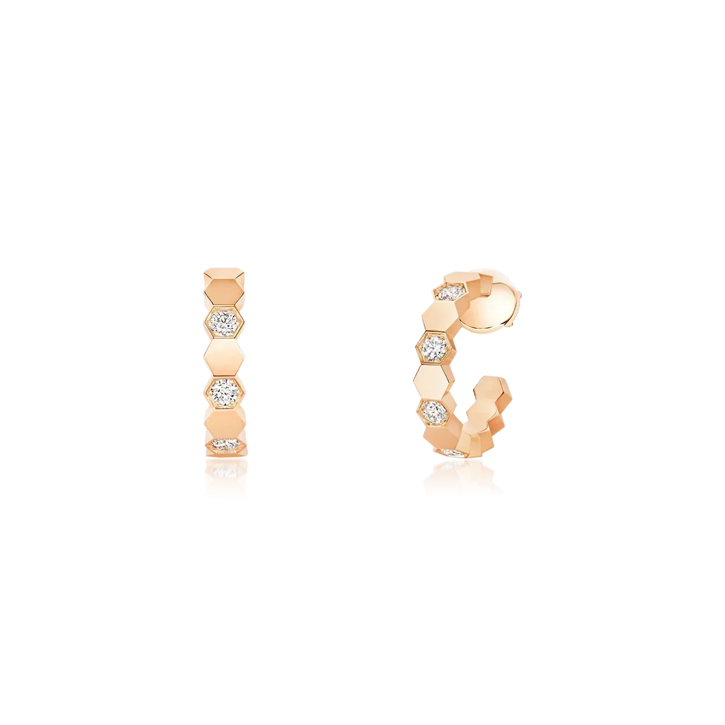 [Clover Jewelery]Hollow Design Four-Leaf Clover Flower Shape Ring