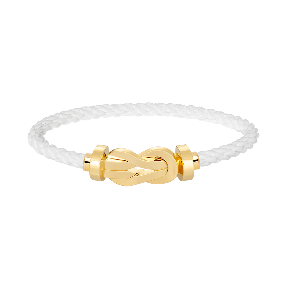 [Clover Jewelery]CHANCE LARGE 8 FIGURE BUCKLE NO DIAMOND BRACELET GOLD