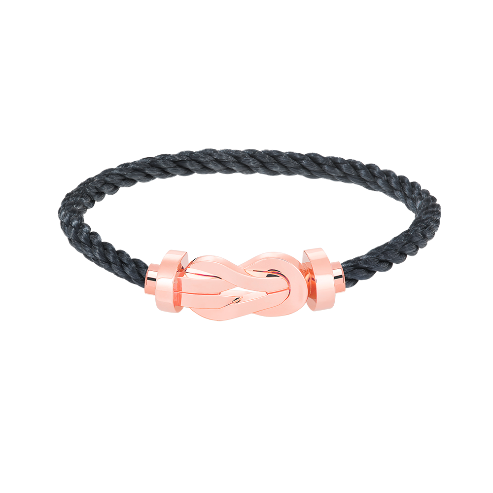 [Clover Jewelery]CHANCE LARGE 8 FIGURE BUCKLE NO DIAMOND BRACELET ROSE GOLD