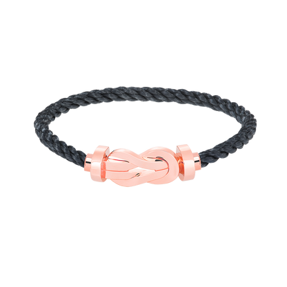 [Clover Jewelery]CHANCE LARGE 8 FIGURE BUCKLE NO DIAMOND BRACELET ROSE GOLD