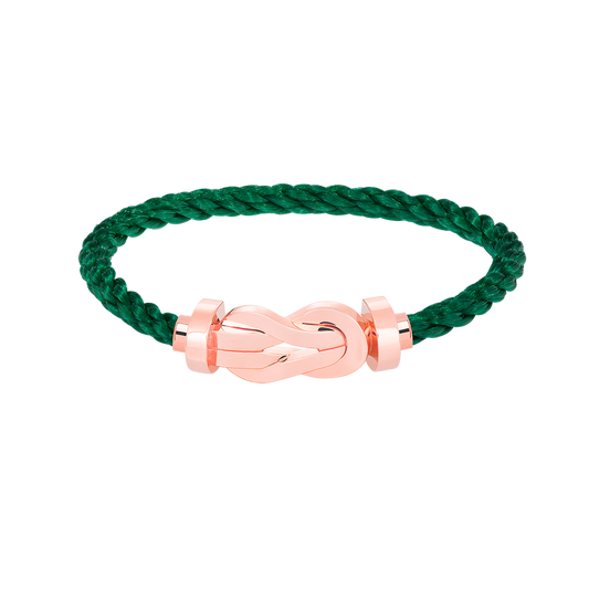 [Clover Jewelery]CHANCE LARGE 8 FIGURE BUCKLE NO DIAMOND BRACELET ROSE GOLD