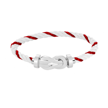 [Clover Jewelery]CHANCE LARGE 8 FIGURE BUCKLE NO DIAMOND BRACELET SILVER