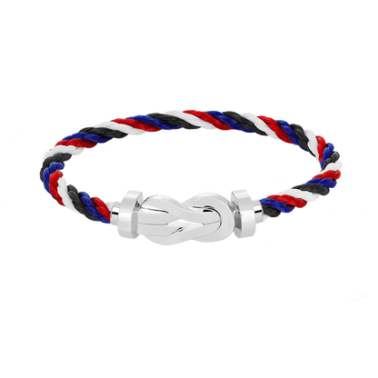 [Clover Jewelery]CHANCE LARGE 8 FIGURE BUCKLE NO DIAMOND BRACELET SILVER