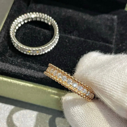 [Clover Jewelery]PERLEE DIAMOND SILVER RING