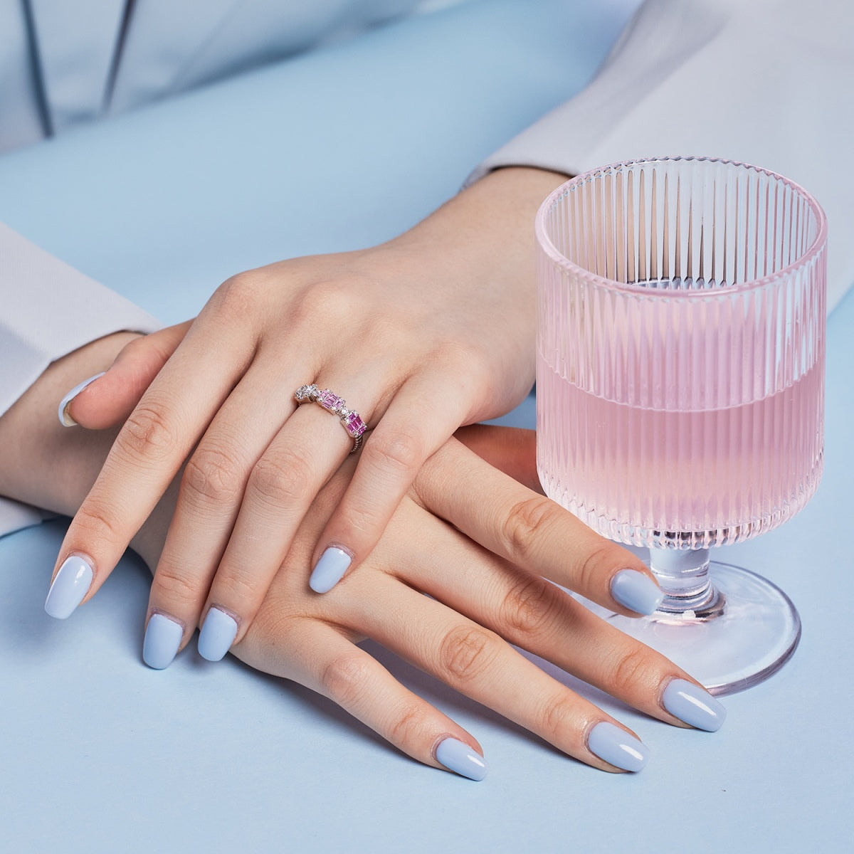 [Clover Jewelery]Unique Colorful Emerald Cut Party Ring