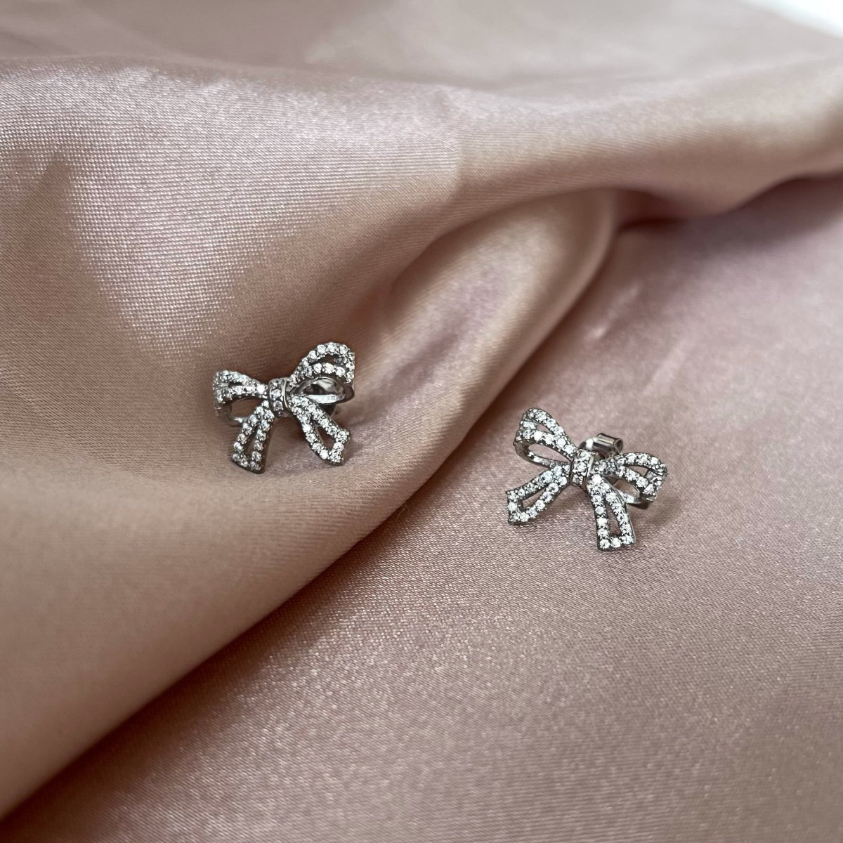 [Clover Jewelery]Dainty Bow Shape Earrings