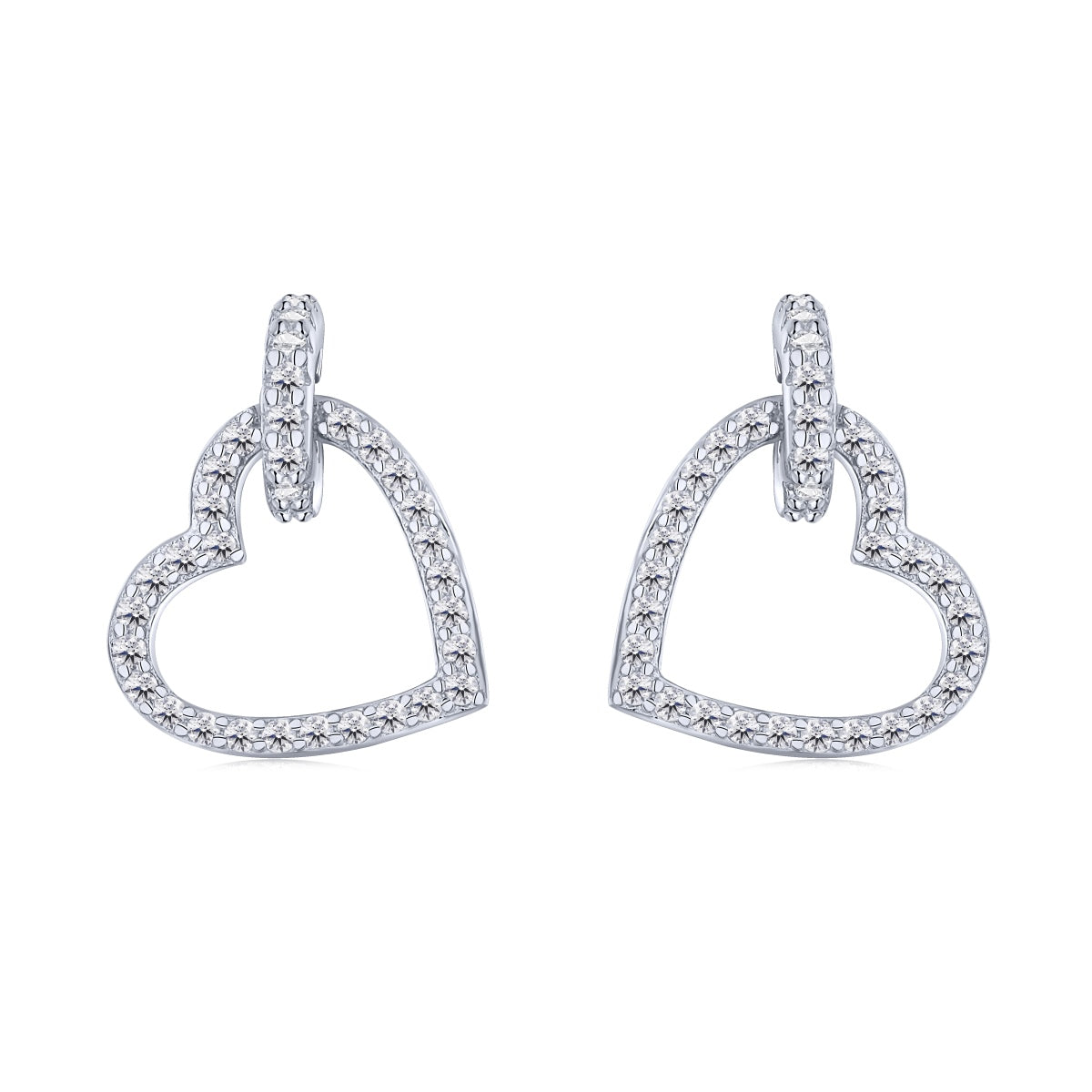 [Clover Jewelery]Dainty Heart Shape Earrings