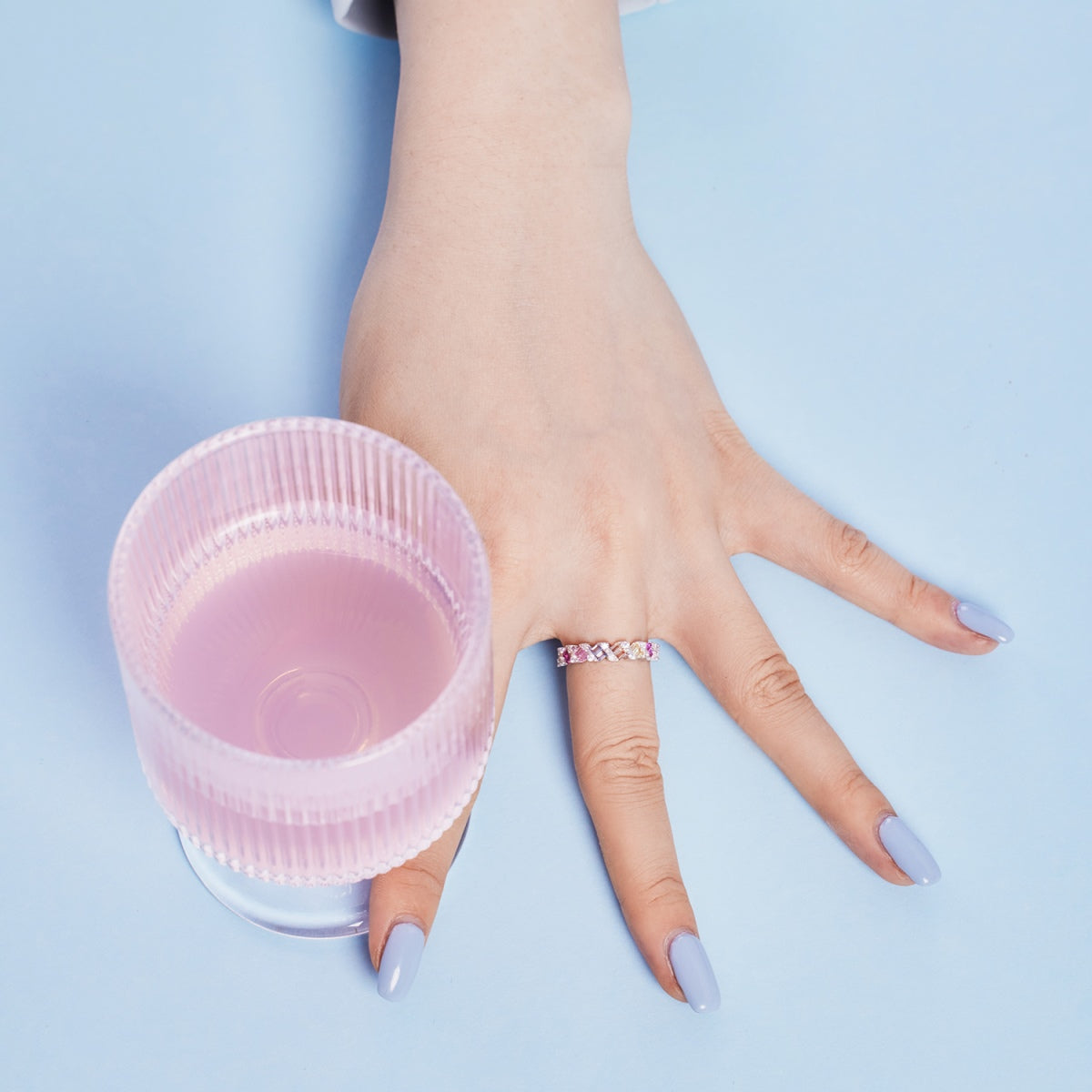 [Clover Jewelery]Delicate Vibrant Emerald Cut Daily Ring