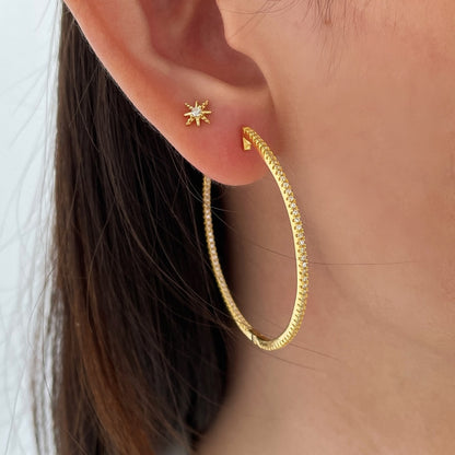 [Clover Jewelery]Popular Large Hoop Earrings