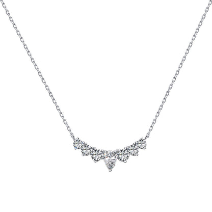 [Clover Jewelery]Dainty Colorful Heart Necklace