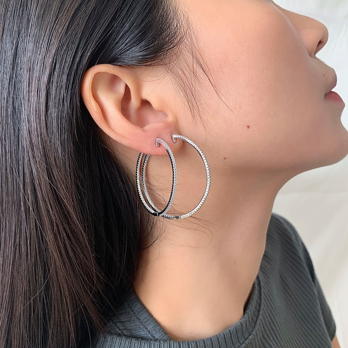 [Clover Jewelery]Popular Large Hoop Earrings