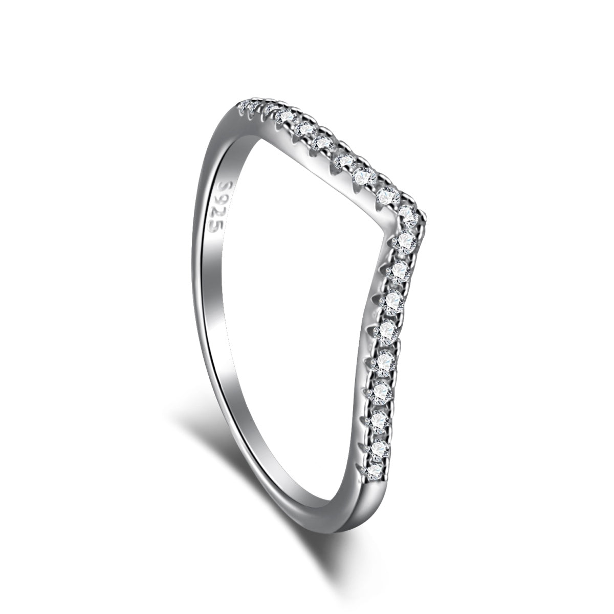 [Clover Jewelery]Elaborate Tennis Band Ring