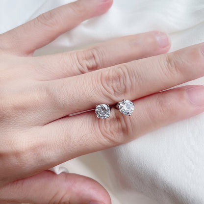 [Clover Jewelery]Unique Round Shape Earrings