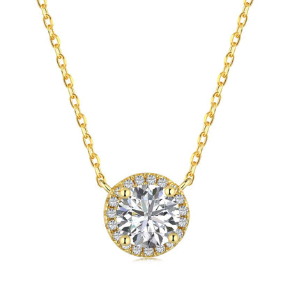 [Clover Jewelery]Luxurious Round Cut Necklace