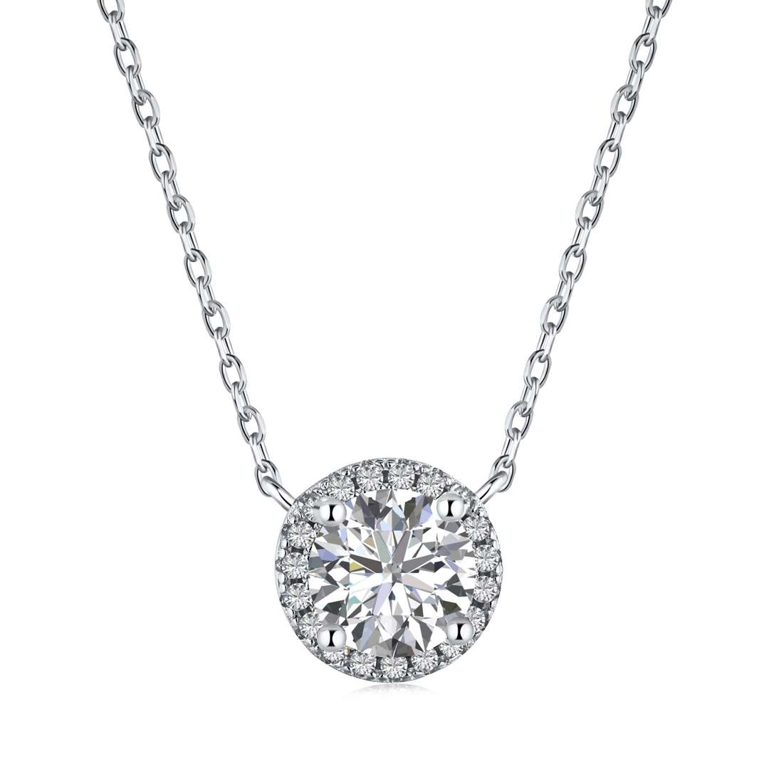 [Clover Jewelery]Luxurious Round Cut Necklace