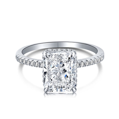 [Clover Jewelery]4.0 Carat Luxurious Engagement Ring