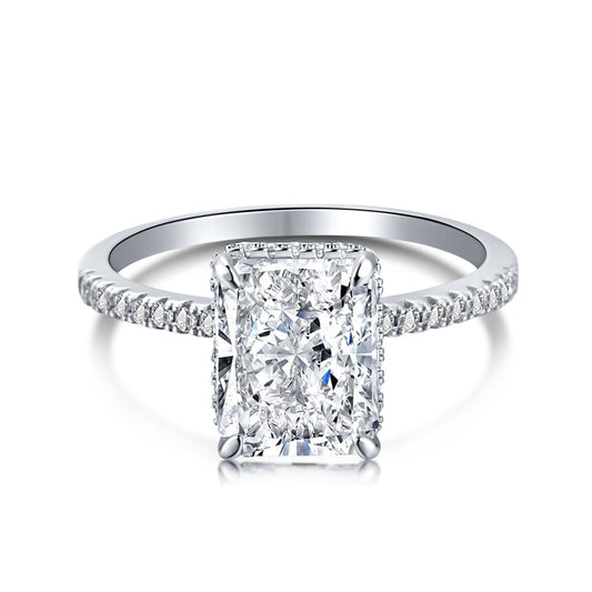 [Clover Jewelery]4.0 Carat Luxurious Engagement Ring