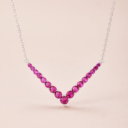 [Clover Jewelery]Ornate Round Cut Necklace
