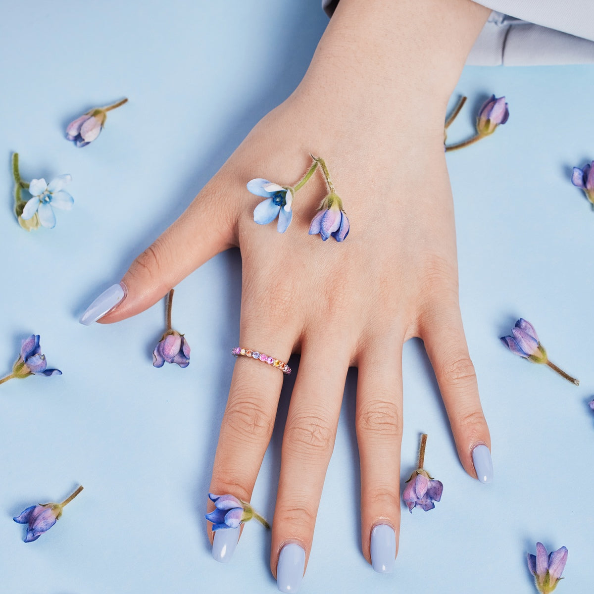 [Clover Jewelery]Dazzling Resplendent Round Cut Party Ring