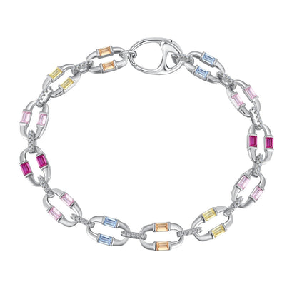 [Clover Jewelery]Dazzling Colorful Daily Bracelet