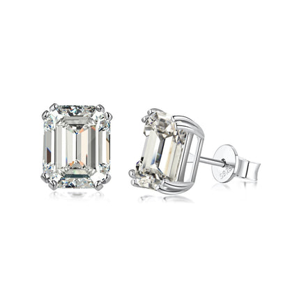 [Clover Jewelery]Dazzling Square Shape Earrings