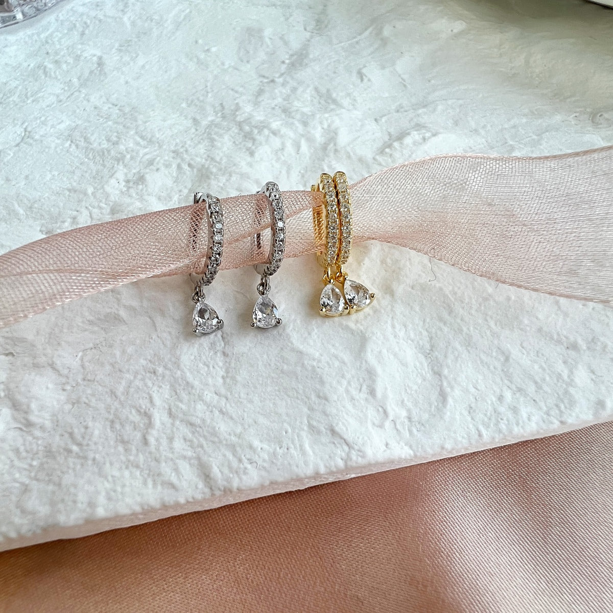 [Clover Jewelery]Luxurious Geometric Drop Earrings