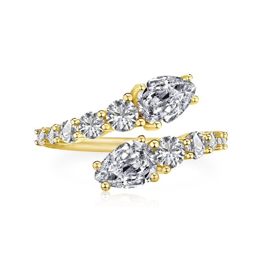 [Clover Jewelery]Delicate Lively Snake Shape Daily Ring