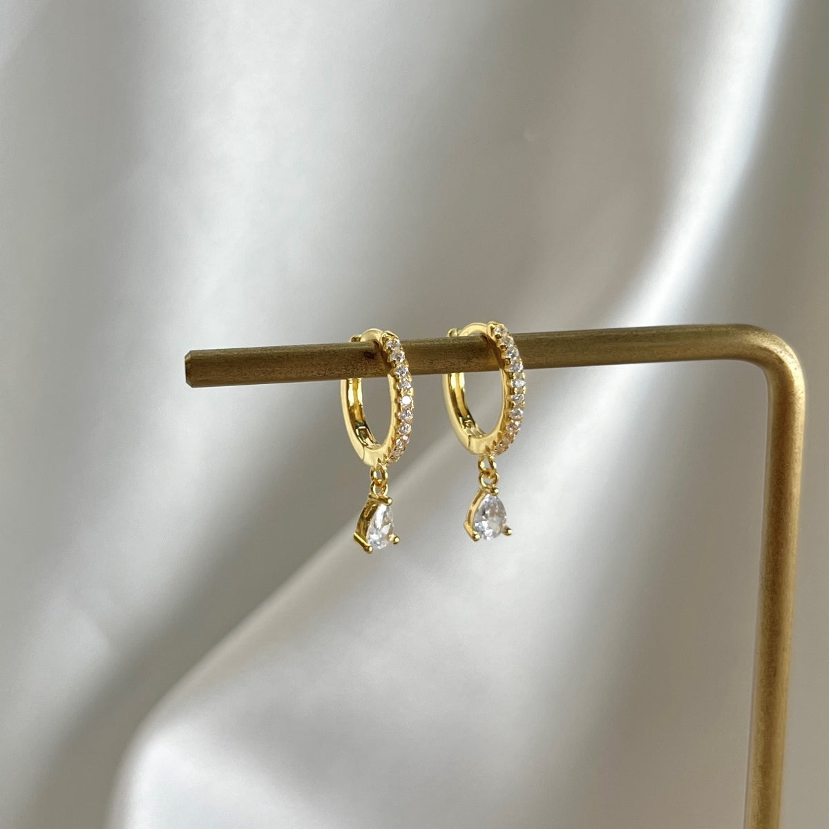 [Clover Jewelery]Luxurious Geometric Drop Earrings