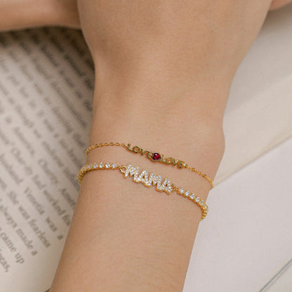 [Clover Jewelery]Romantic Heart Shape Lover Bracelet