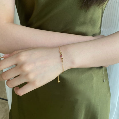 [Clover Jewelery]Romantic Heart Shape Lover Bracelet