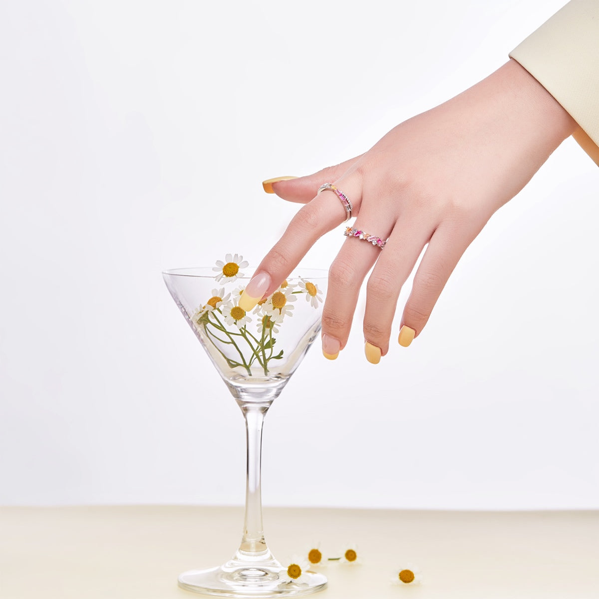 [Clover Jewelery]Energetic Elegant Radiant Cut Party Ring