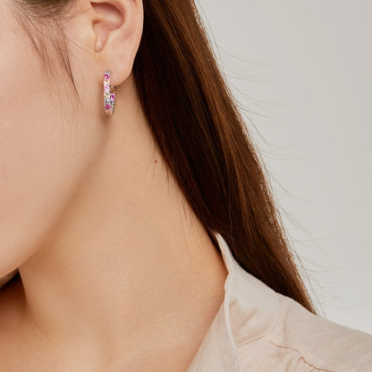 [Clover Jewelery]Unique Round Cut Daily Earrings