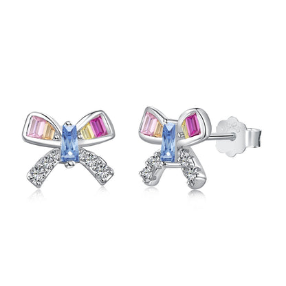 [Clover Jewelery]Ornate Butterfly Shape Daily Earrings