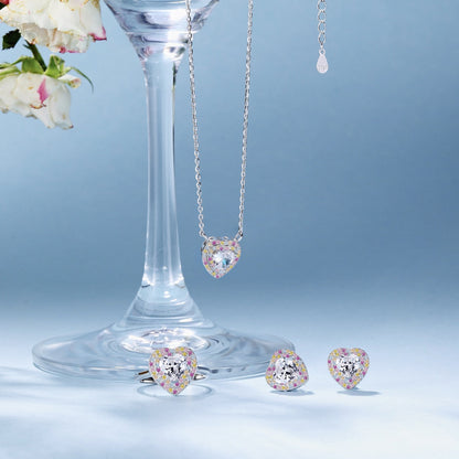 [Clover Jewelery]Exquisite Heart Shape Necklace