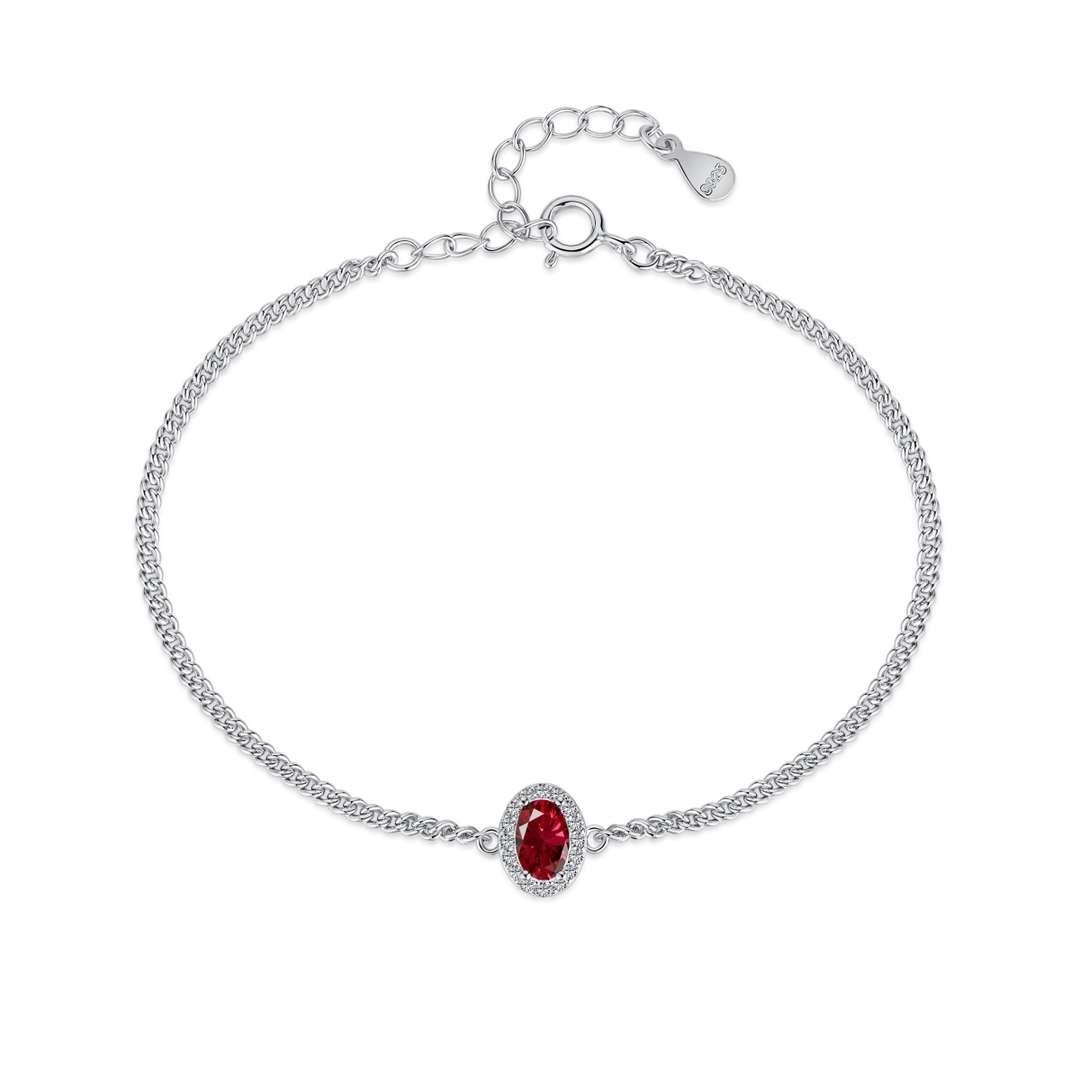 [Clover Jewelery]Exquisite Oval Shape Bracelet