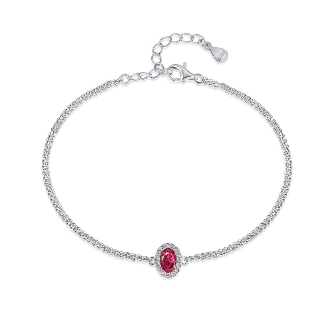 [Clover Jewelery]Exquisite Oval Shape Bracelet