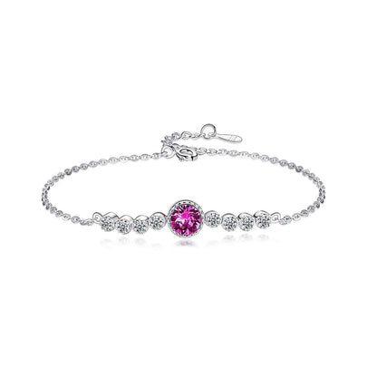 [Clover Jewelery]Luxurious Heart Of The Ocean Bracelet