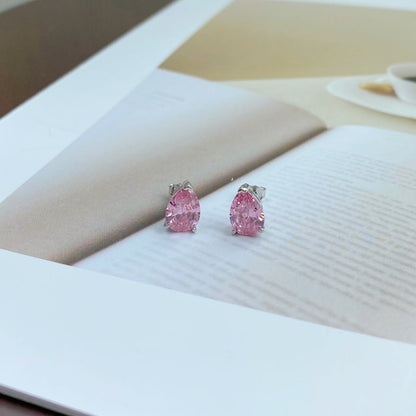 [Clover Jewelery]Ornate Water Drop Shape Earrings