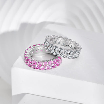 [Clover Jewelery]Sparkling Full Heart Ring