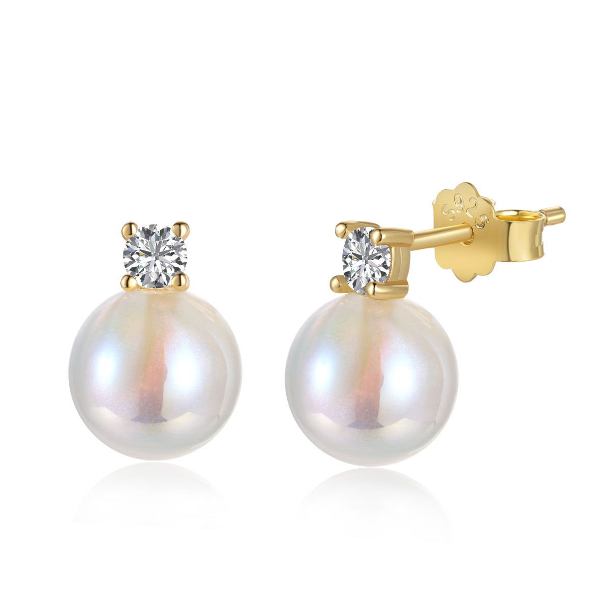 [Clover Jewelery]Symphony Mermaid Pearl Earrings