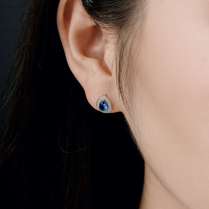 [Clover Jewelery]Luxurious Water Drop Shape Earrings