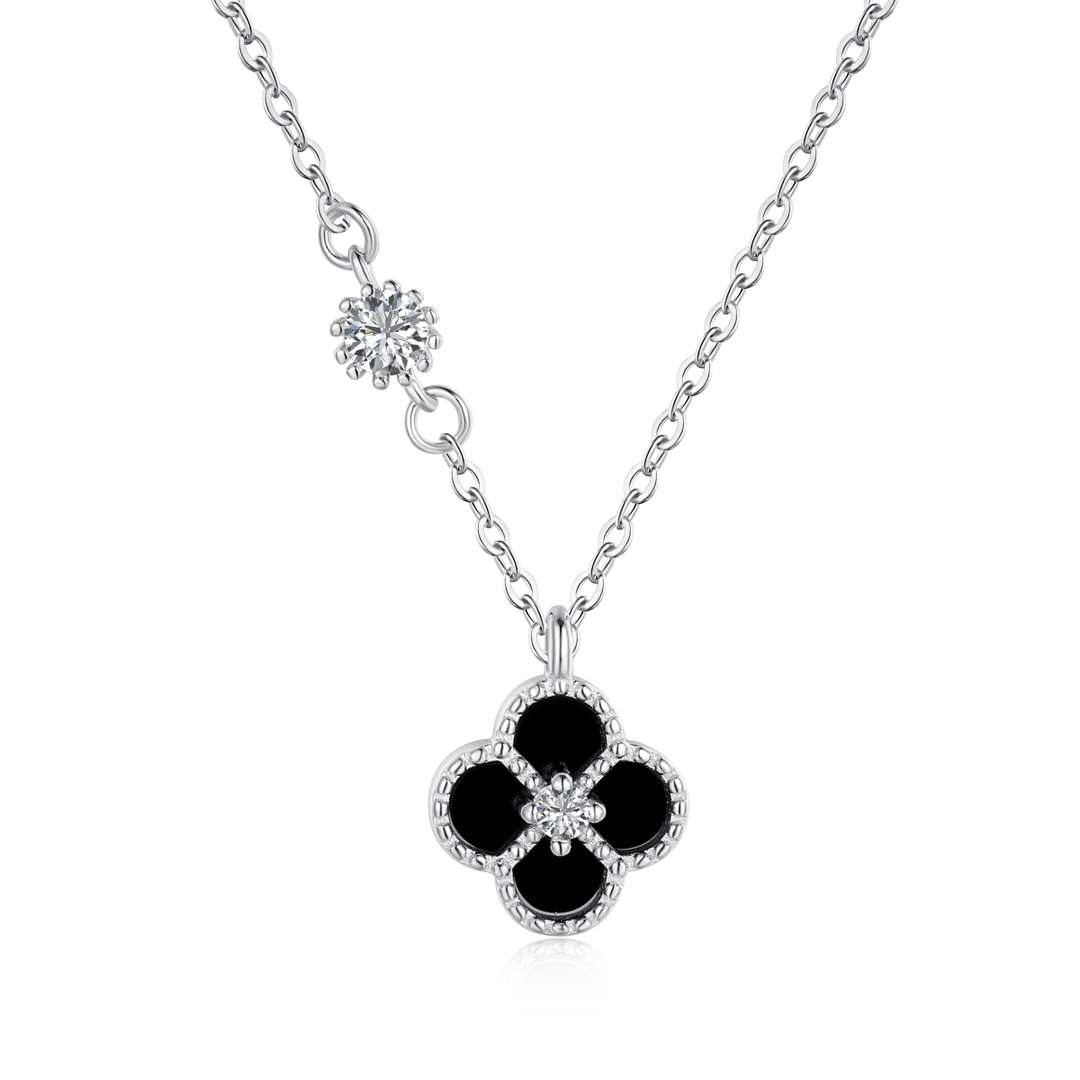 [Clover Jewelery]Delicate Flower Shape Necklace