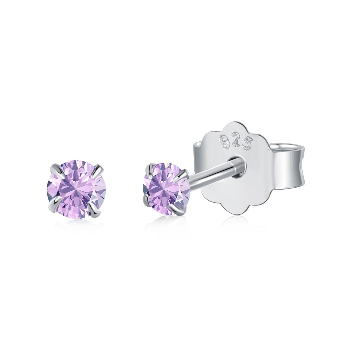 [Clover Jewelery]Delicate Solitaire Earrings