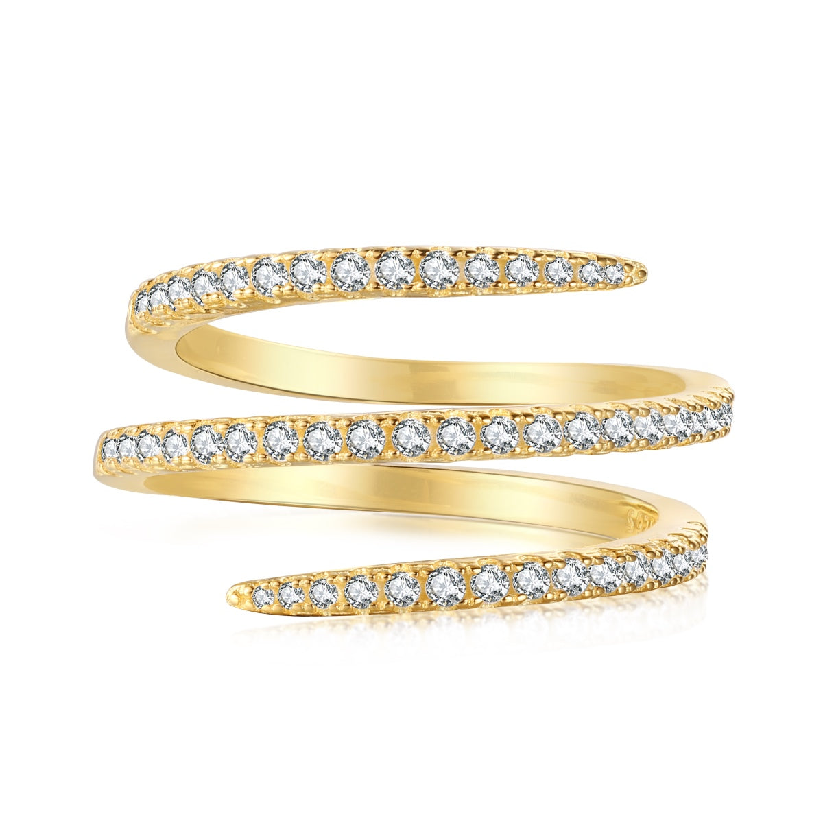 [Clover Jewelery]Unique Vibrant Entangle Daily Ring