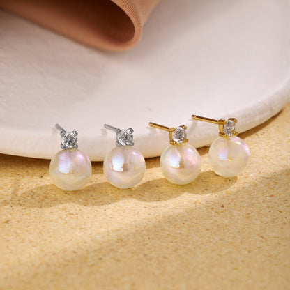 [Clover Jewelery]Symphony Mermaid Pearl Earrings