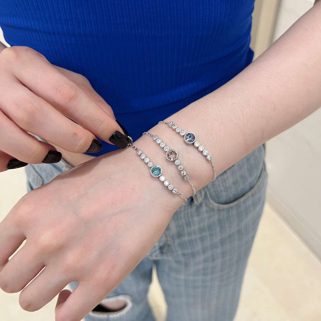 [Clover Jewelery]Luxurious Heart Of The Ocean Bracelet