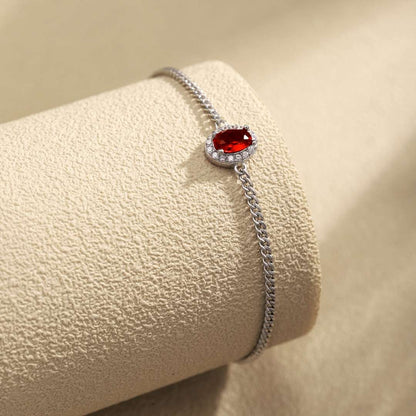 [Clover Jewelery]Exquisite Oval Shape Bracelet