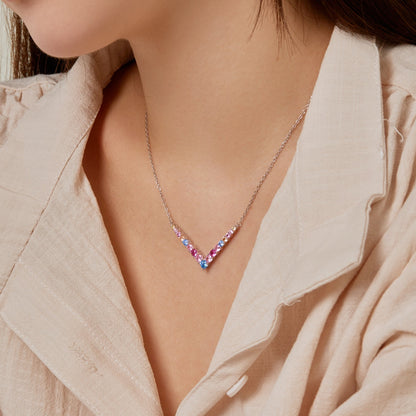 [Clover Jewelery]Ornate Round Cut Necklace