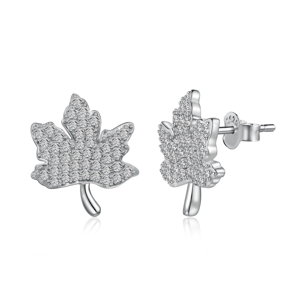 [Clover Jewelery]Exquisite Maple Leaf Design Earrings