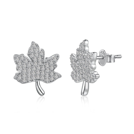 [Clover Jewelery]Exquisite Maple Leaf Design Earrings